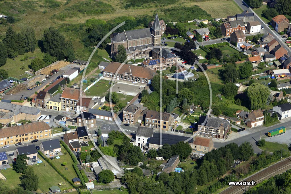 Photo arienne de Bruyres-Montoise