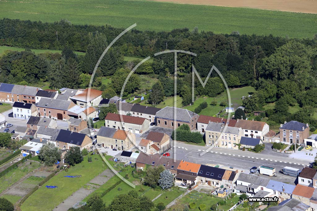 Photo arienne de Aisemont