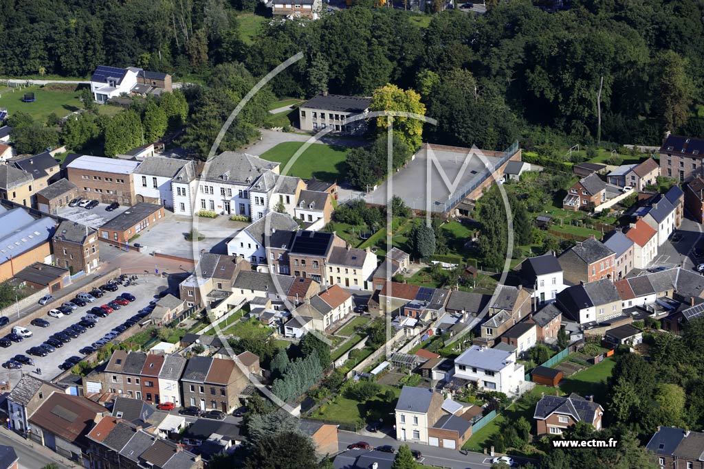 Photo arienne de Auvelais