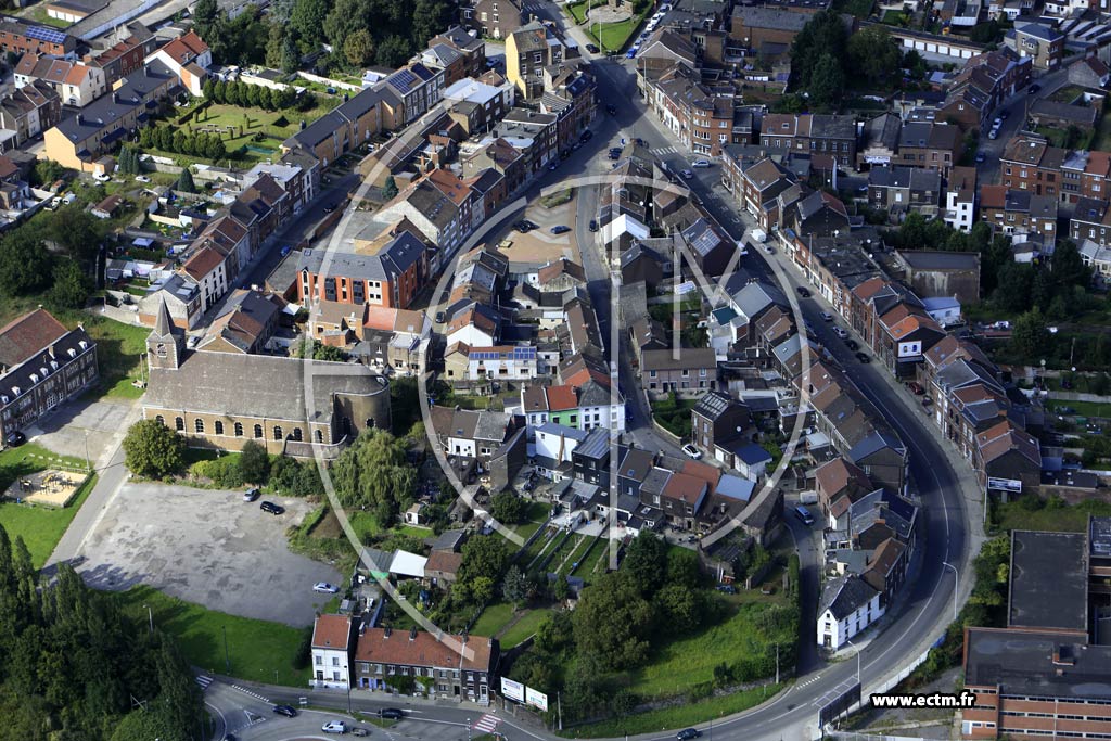 Photo arienne de Montignies-sur-Sambre