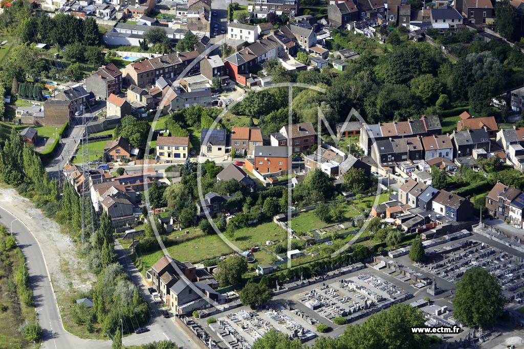 Photo arienne de Montignies-sur-Sambre