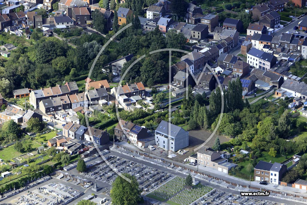 Photo arienne de Montignies-sur-Sambre