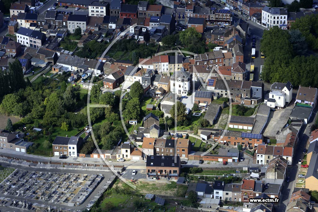 Photo arienne de Montignies-sur-Sambre