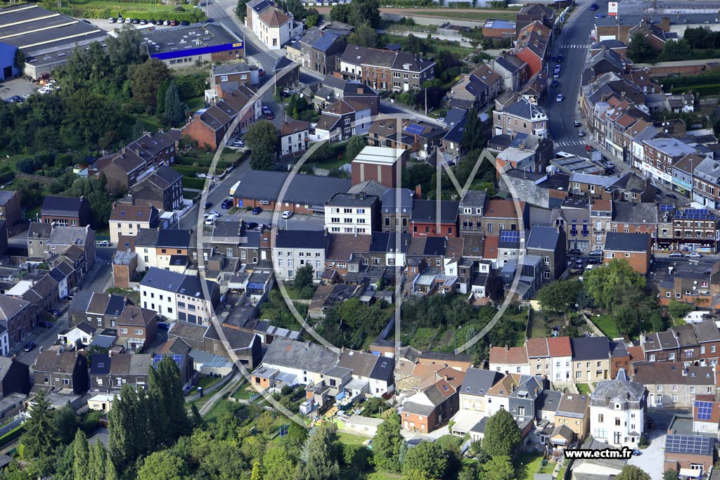 Photo arienne de Montignies-sur-Sambre