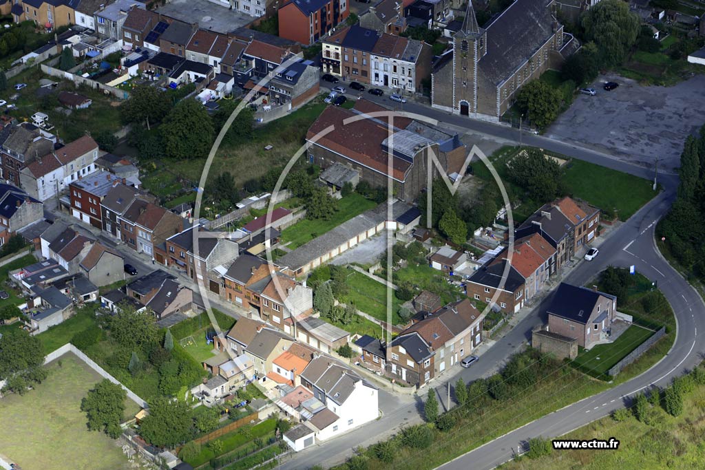 Photo arienne de Montignies-sur-Sambre