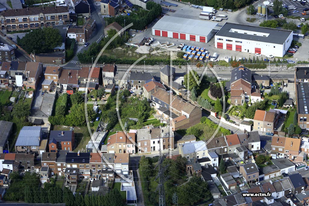 Photo arienne de Montignies-sur-Sambre