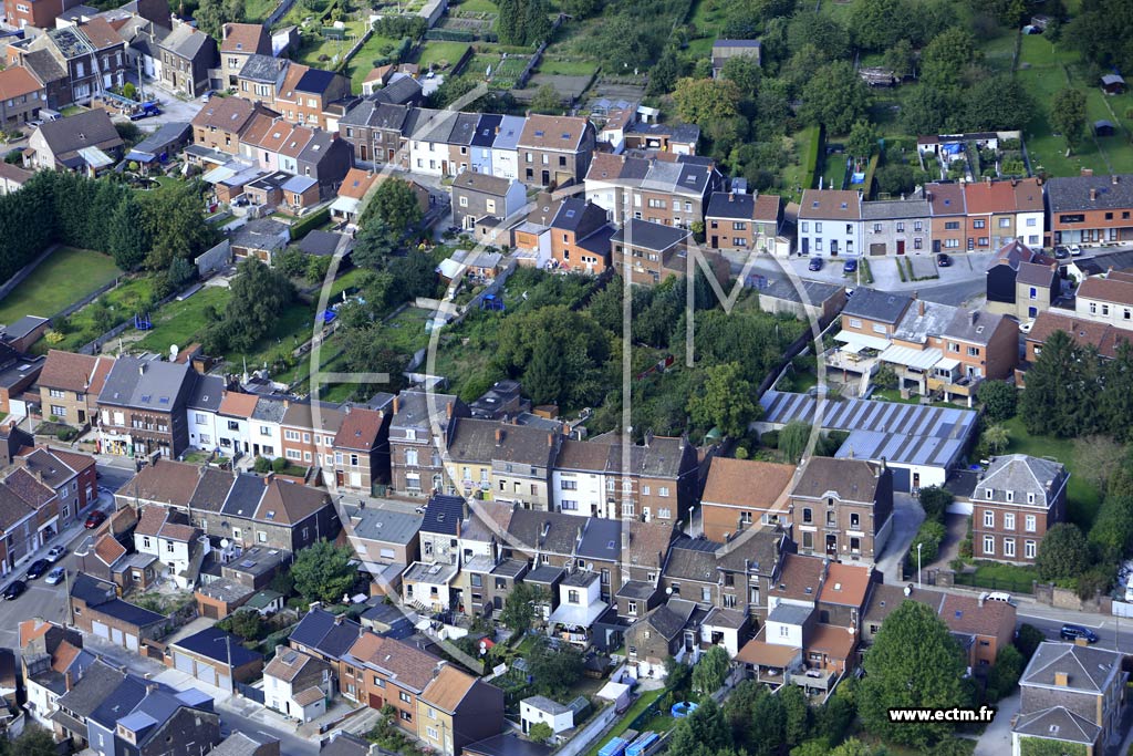 Photo arienne de Montignies-sur-Sambre