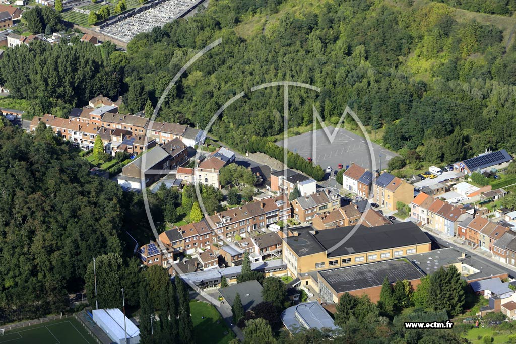 Photo arienne de Montignies-sur-Sambre