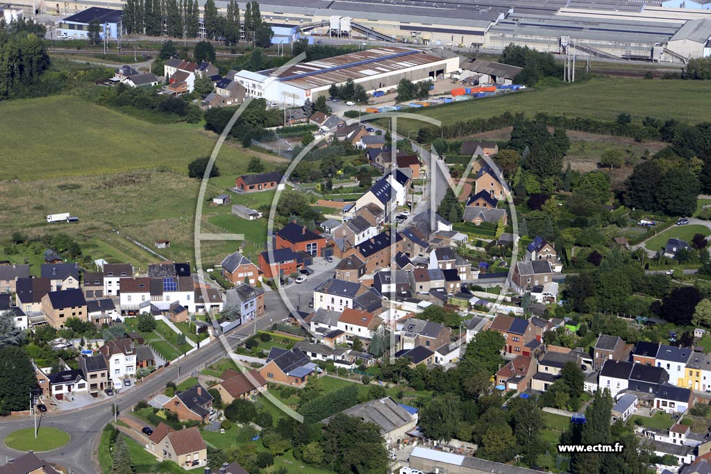 Photo arienne de Sambreville