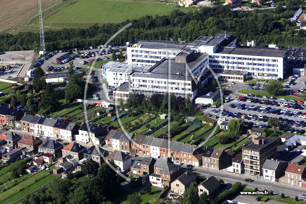 Photo arienne de Sambreville