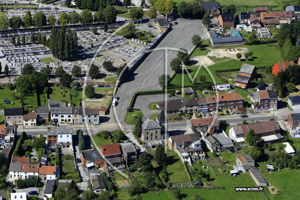Photo arienne de Sart Saint-Nicolas