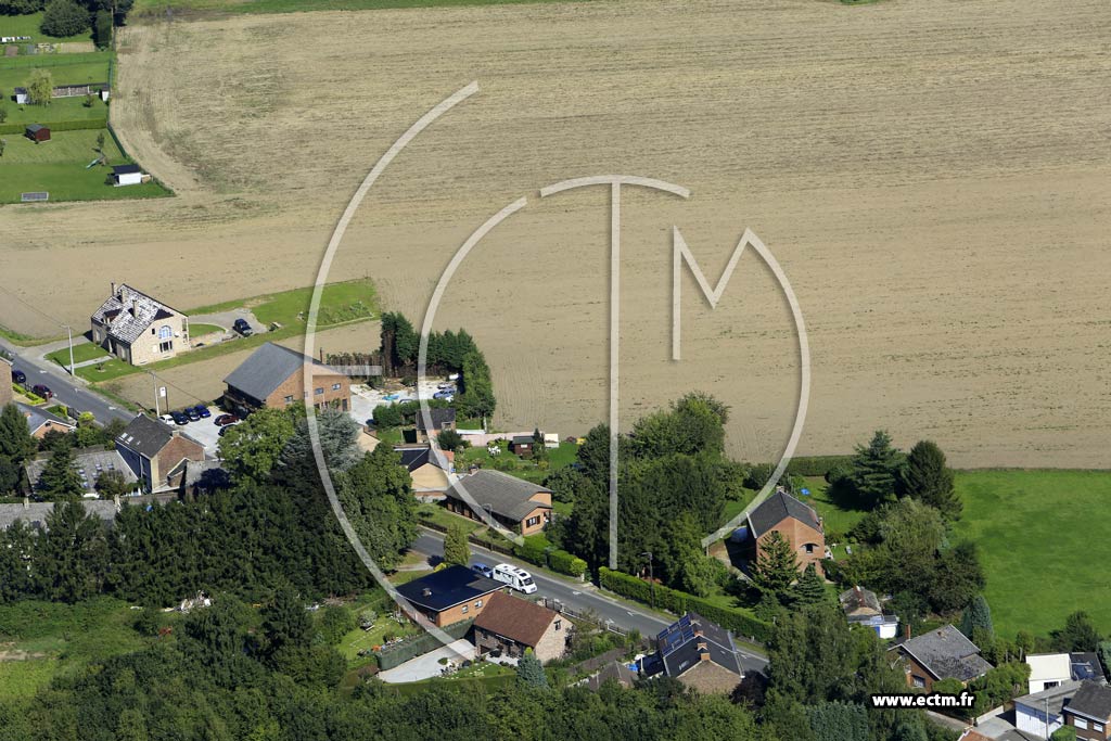 Photo arienne de Tamines (Nord)