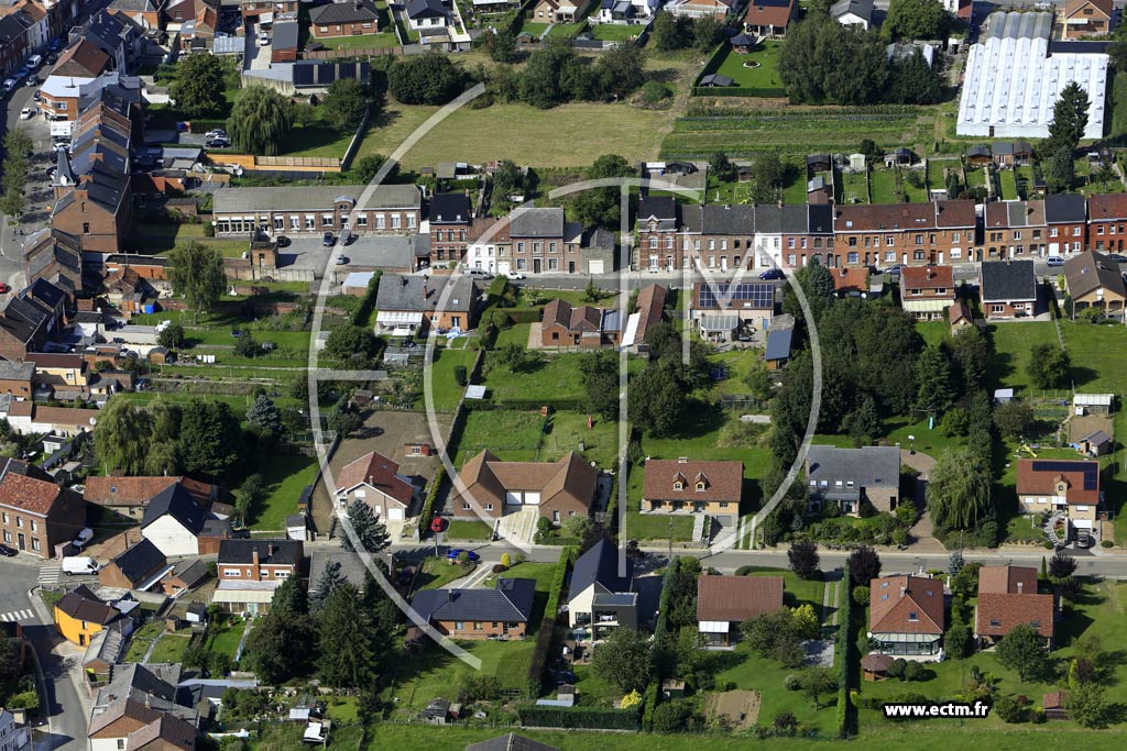 Photo arienne de Saint-Vaast