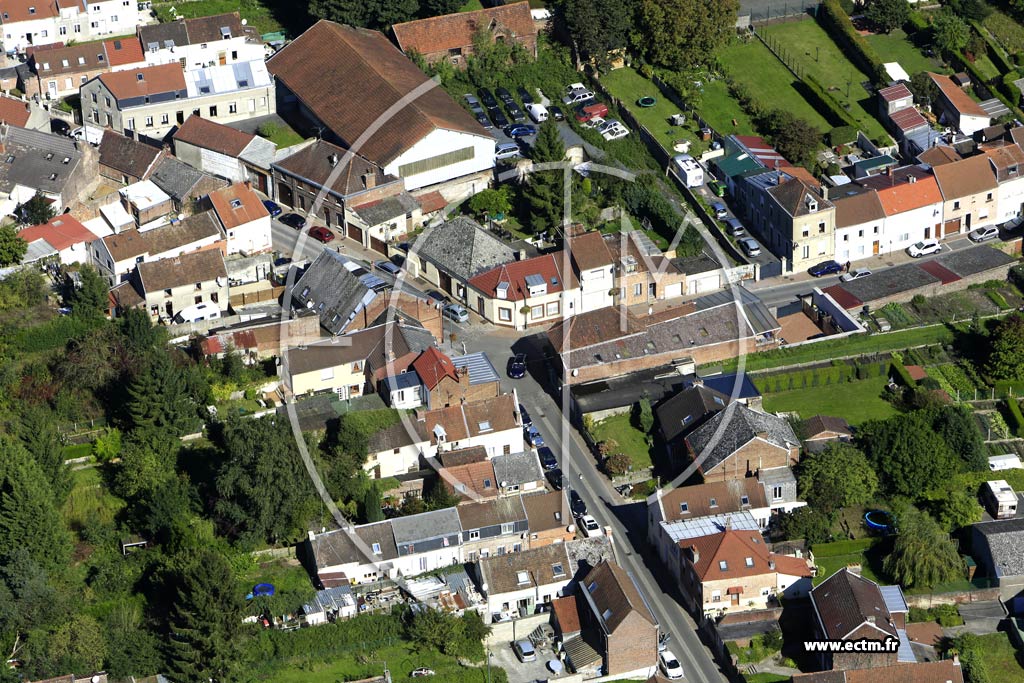 Photo arienne de Aulnoy-Lez-Valenciennes