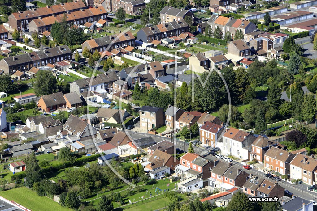 Photo arienne de Aulnoy-Lez-Valenciennes