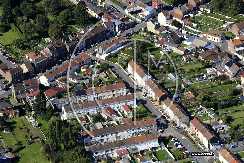 Photo arienne de Aulnoy-Lez-Valenciennes (Cit Batir)