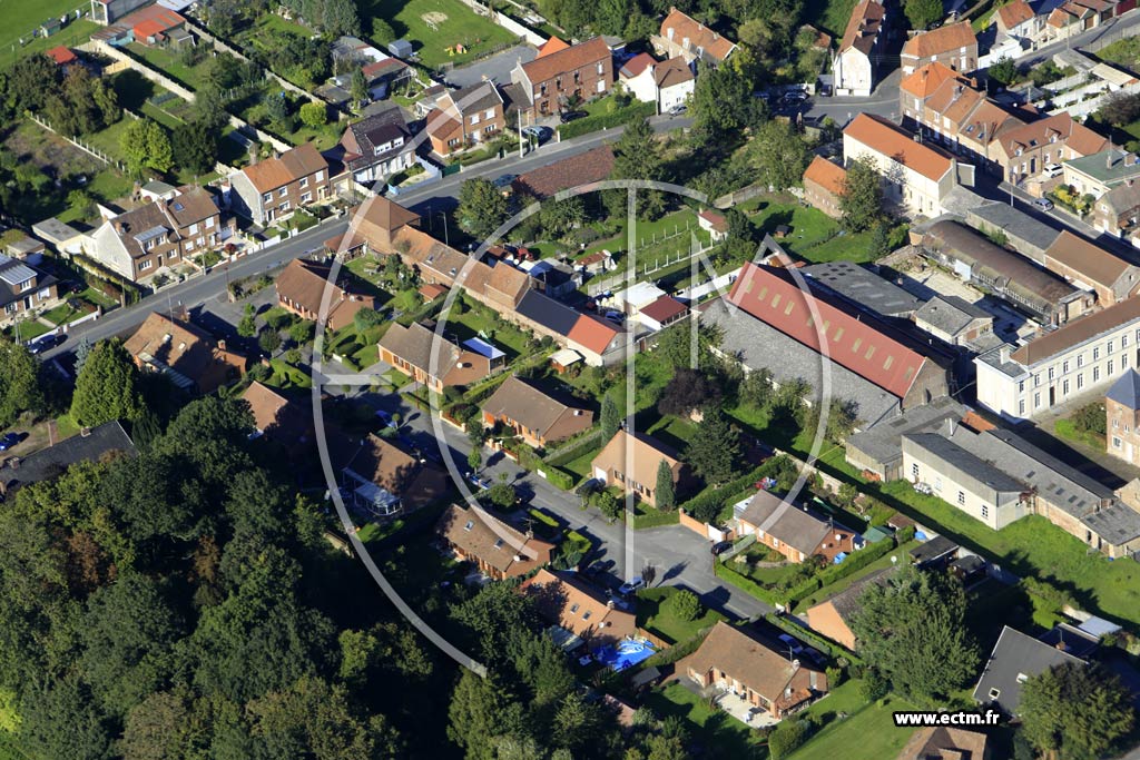 Photo arienne de Onnaing (le Petit Village)