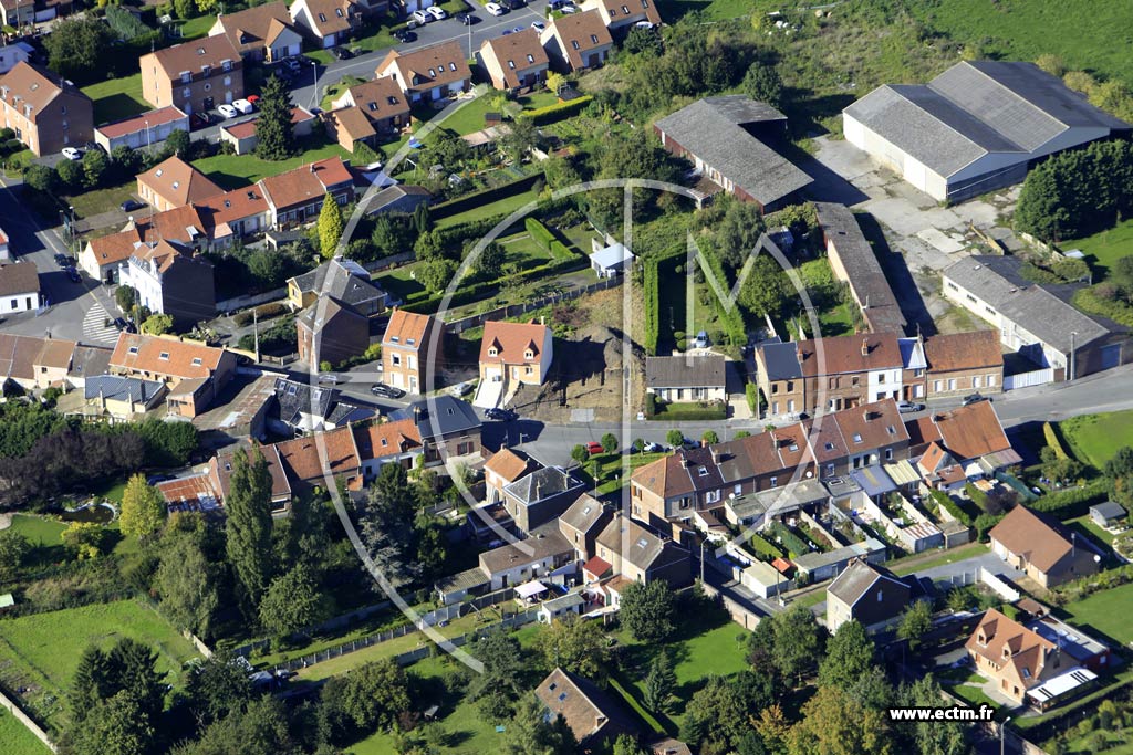 Photo arienne de Saint-Saulve