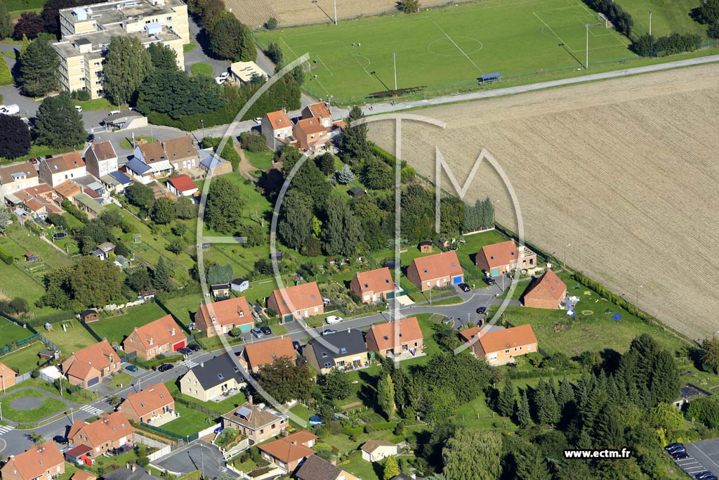 Photo arienne de Saint-Saulve (le Gras Bois)
