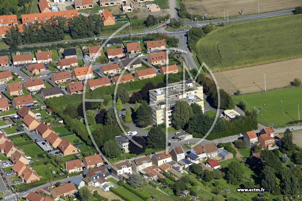 Photo arienne de Saint-Saulve (le Gras Bois)