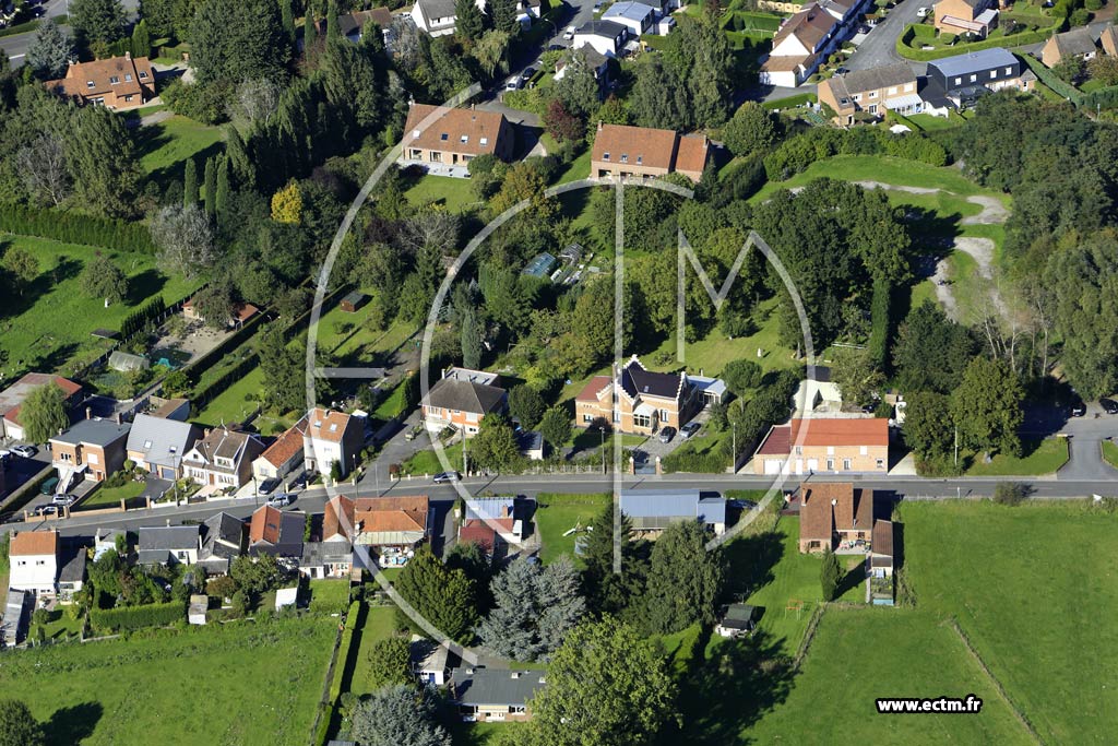 Photo arienne de Saint-Saulve (le Roleur)