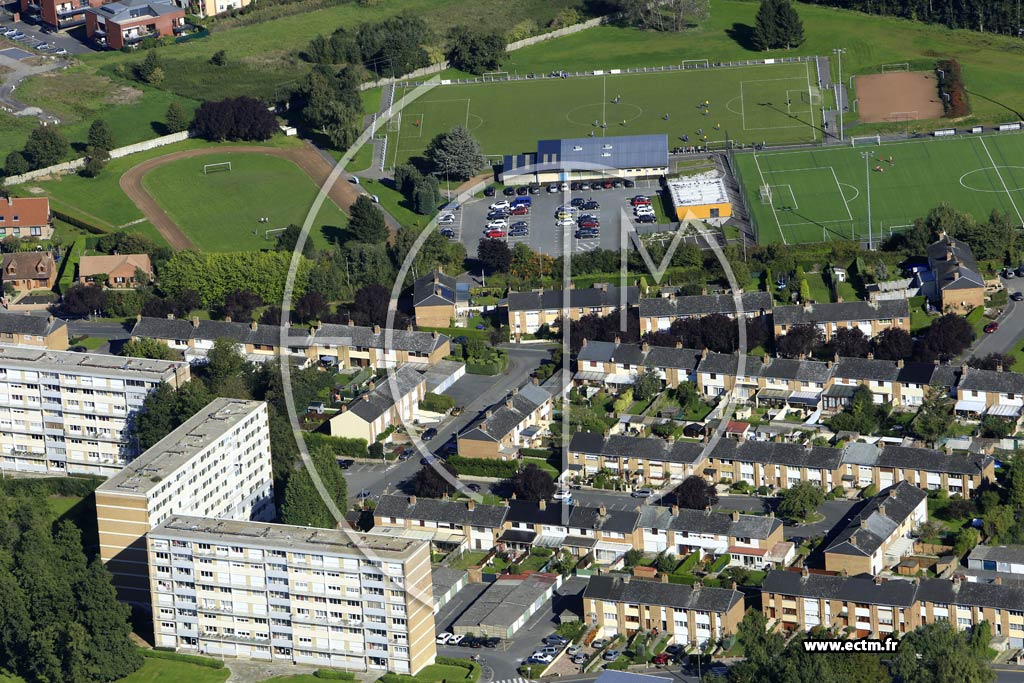 Photo arienne de Saint-Saulve (les Chalandons)