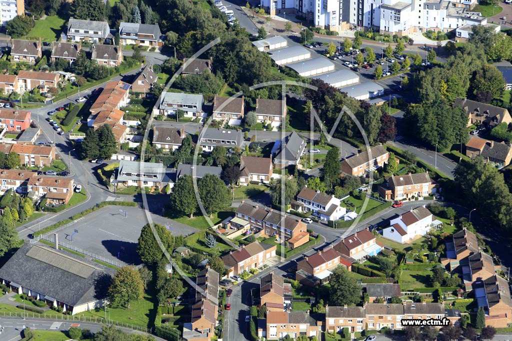 Photo arienne de Saint-Saulve (Rsidence de la Ppinire)