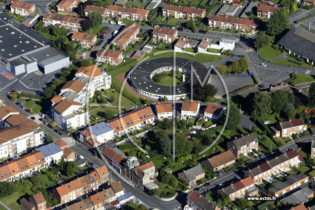 Photo arienne de Saint-Saulve (Rsidence de la Ppinire)