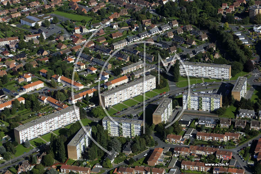 Photo arienne de Saint-Saulve (Rsidence de la Ppinire)