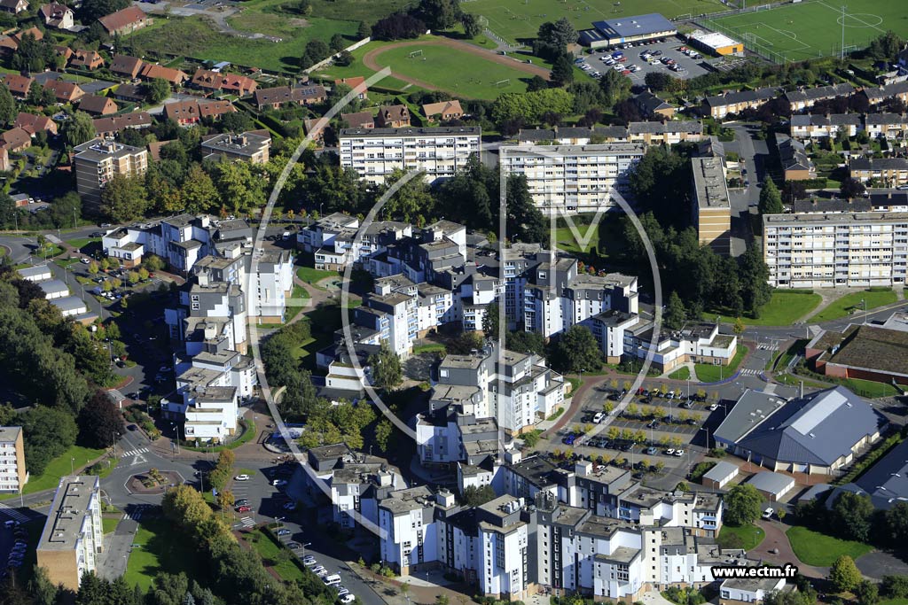 Photo arienne de Saint-Saulve (Rsidence de la Ppinire)