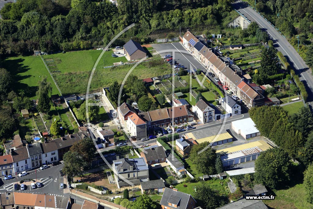 Photo arienne de Trith-Saint-Lger