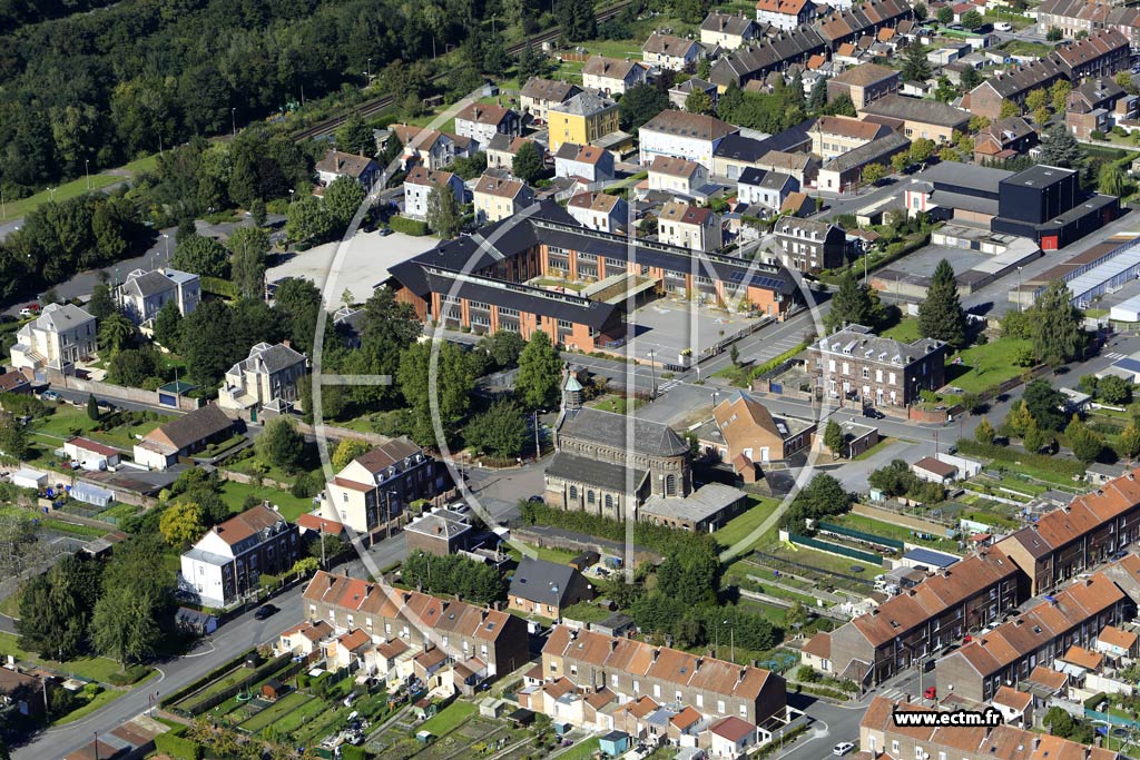 Photo arienne de Trith-Saint-Lger (le Poirier)
