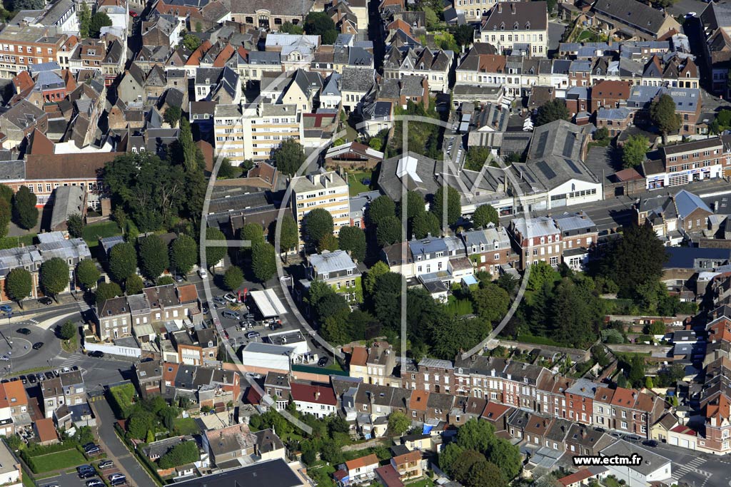 Photo arienne de Valenciennes