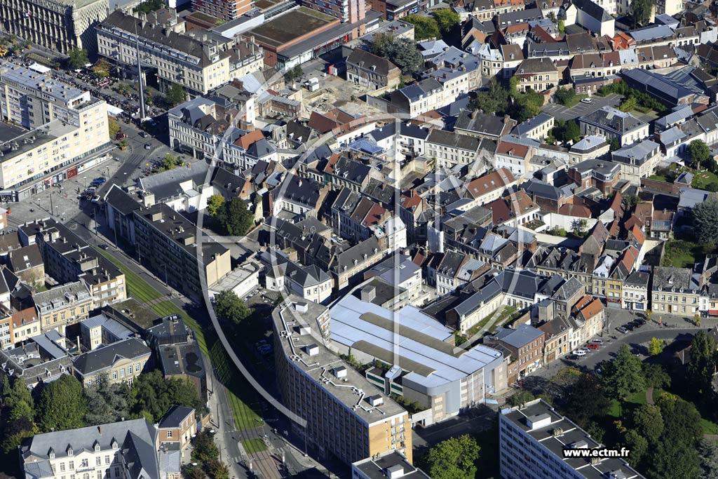 Photo arienne de Valenciennes (Centre)