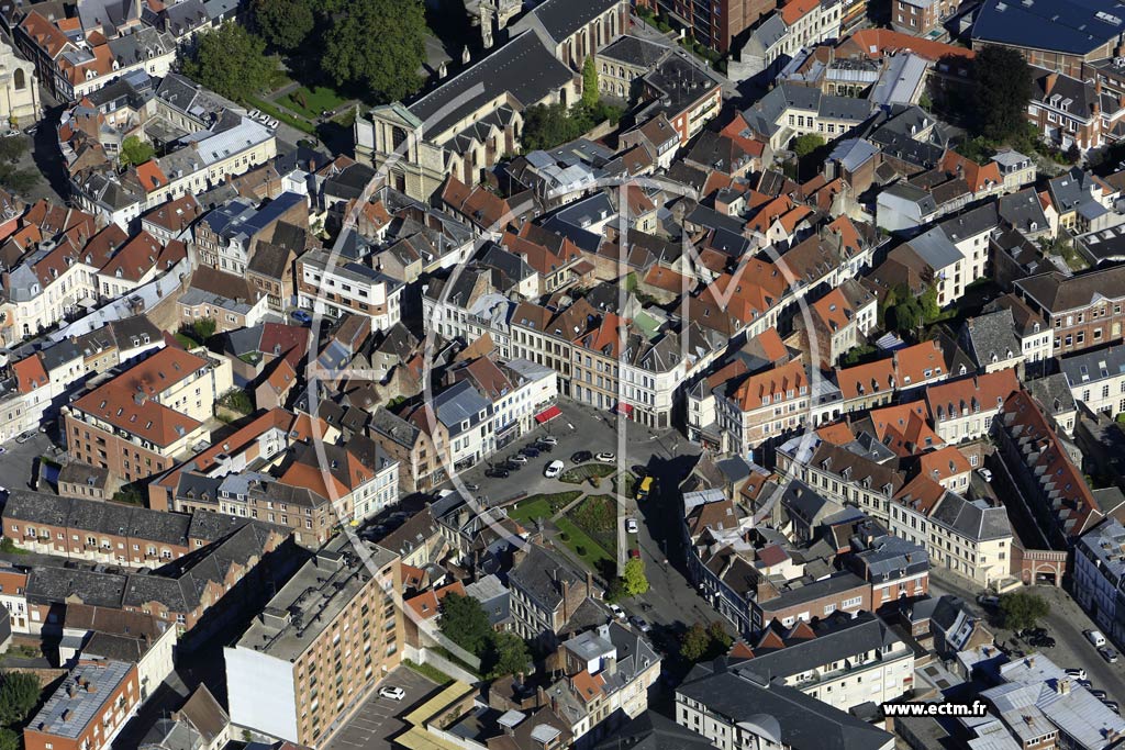 Photo arienne de Valenciennes (Centre)