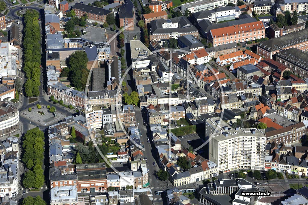 Photo arienne de Valenciennes (Centre)