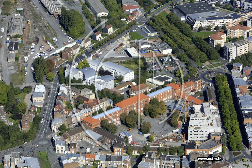 Photo arienne de Valenciennes (Centre)