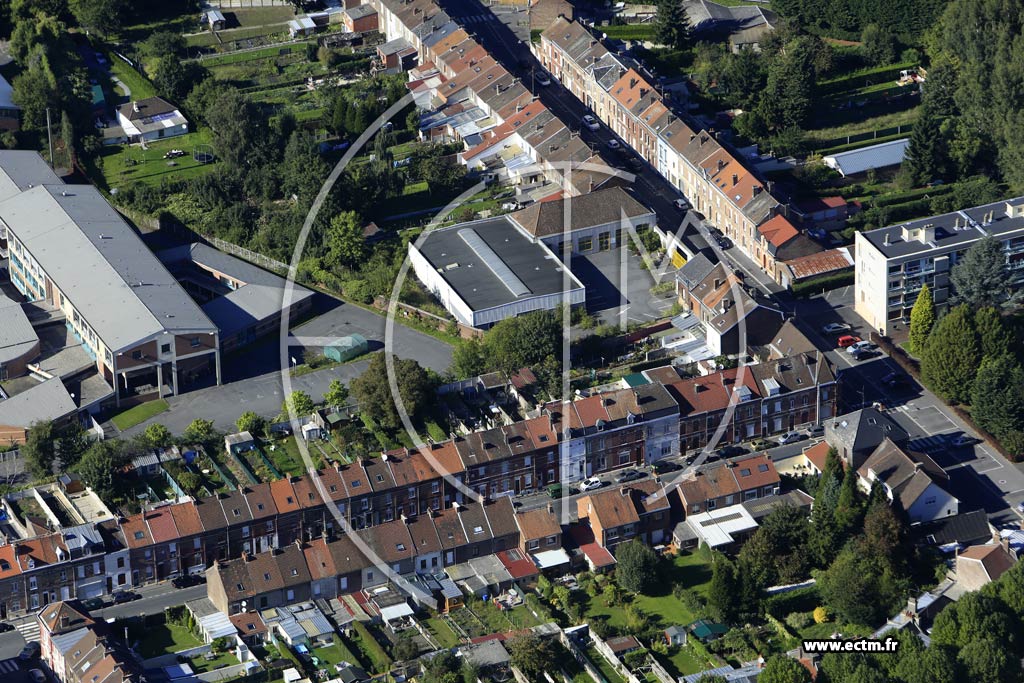 Photo arienne de Valenciennes (Saint-Roch)