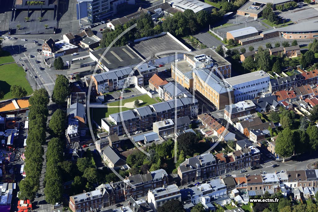 Photo arienne de Valenciennes (Saint-Roch)