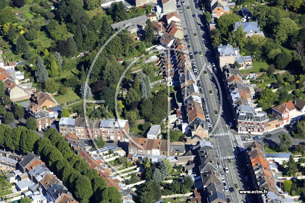 Photo arienne de Valenciennes (Saint-Roch)