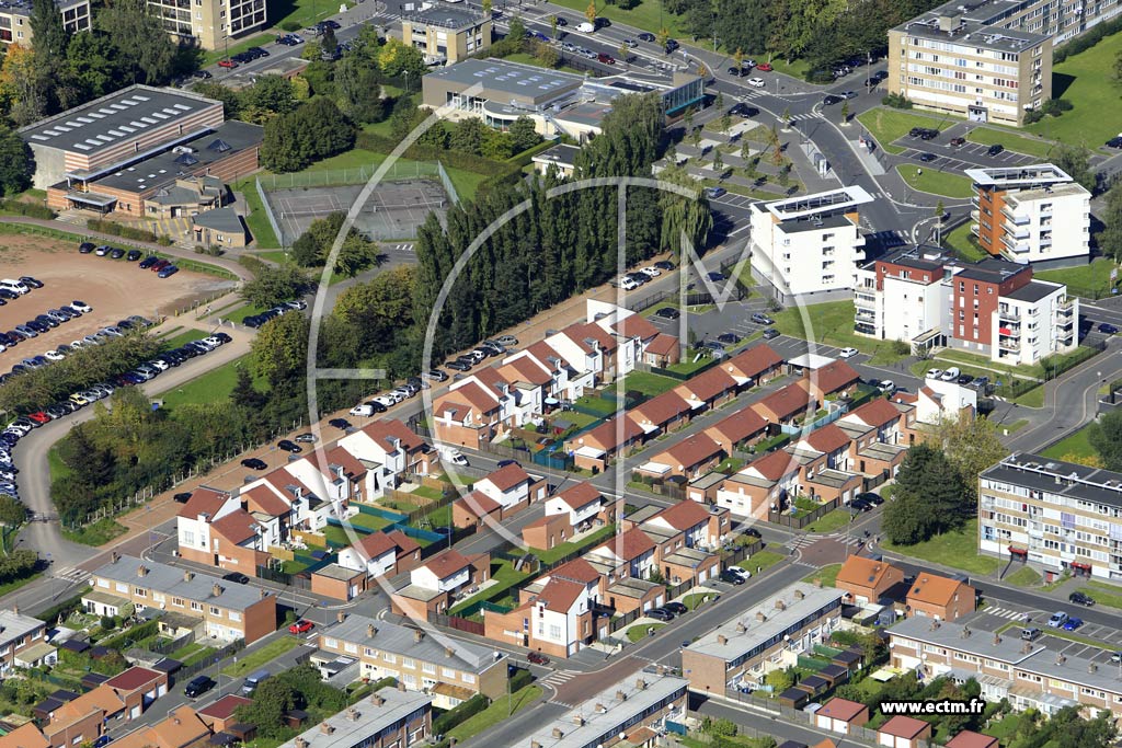 Photo arienne de Hem (les Hauts Champs)
