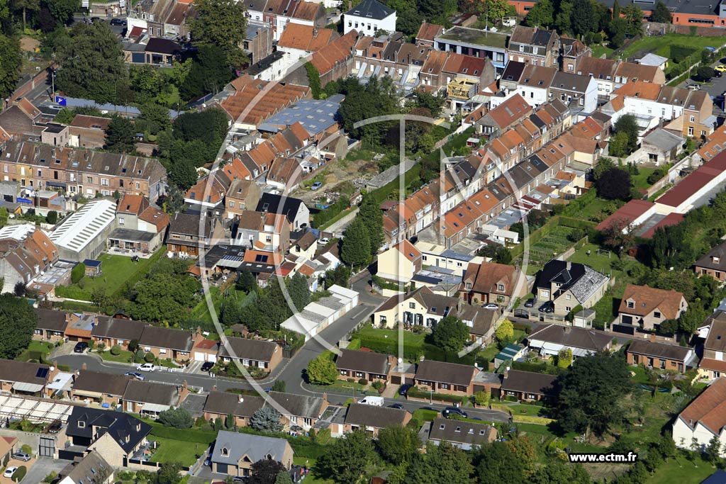 Photo arienne de Lys-lez-Lannoy (le Bon Poste)