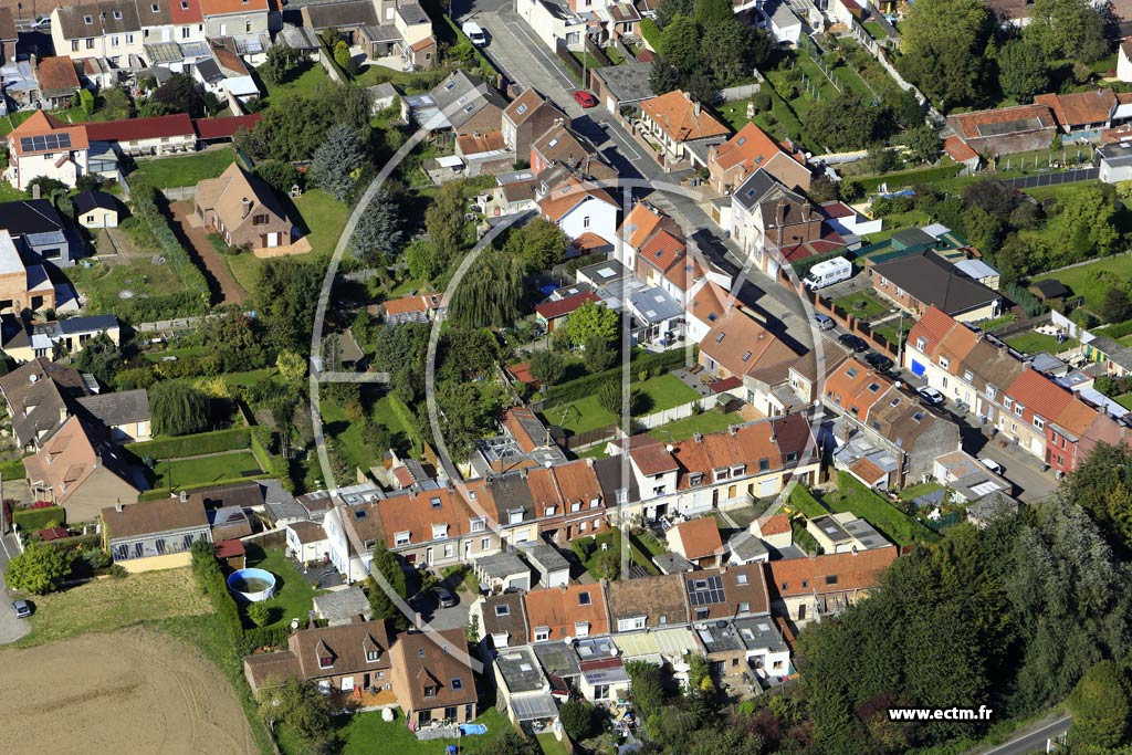 Photo arienne de Lys-lez-Lannoy (le Bon Poste)