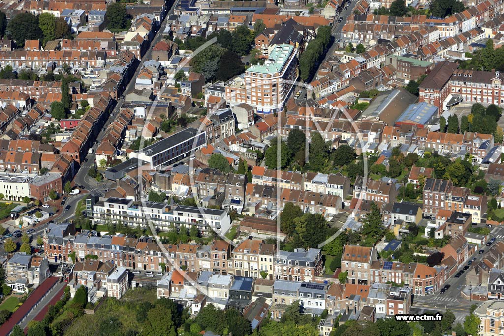 Photo arienne de Roubaix (l'peule)