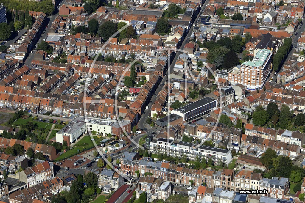 Photo arienne de Roubaix (l'peule)