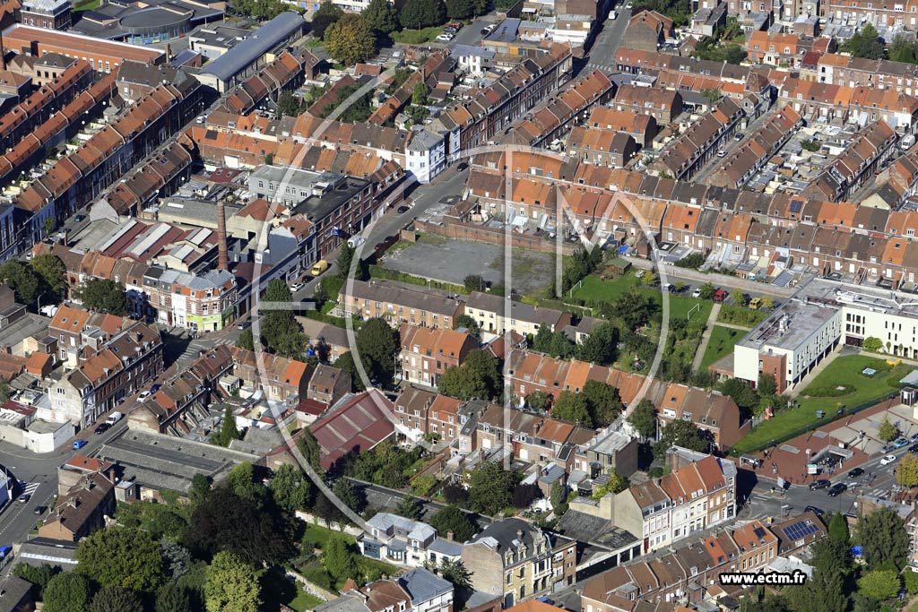 Photo arienne de Roubaix (l'peule)