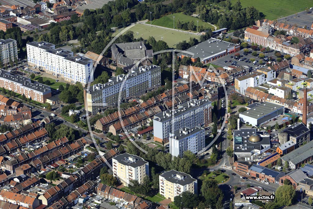 Photo arienne de Roubaix (l'peule)