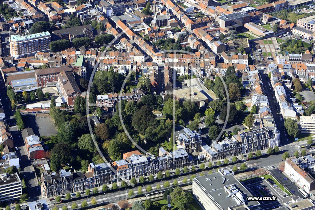 Photo arienne de Roubaix (l'peule)