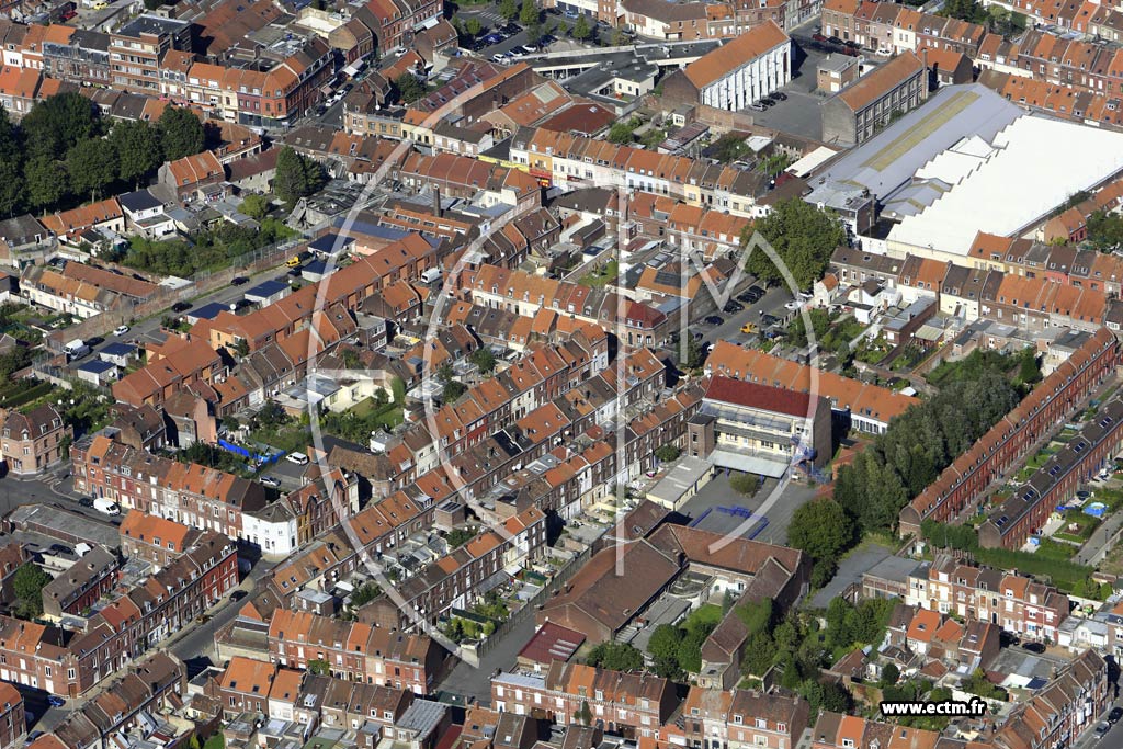Photo arienne de Roubaix (la Potennerie)