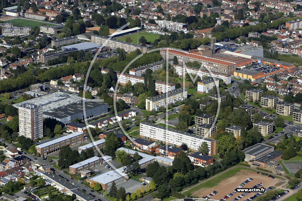 Photo arienne de Roubaix (le Nouveau Roubaix)